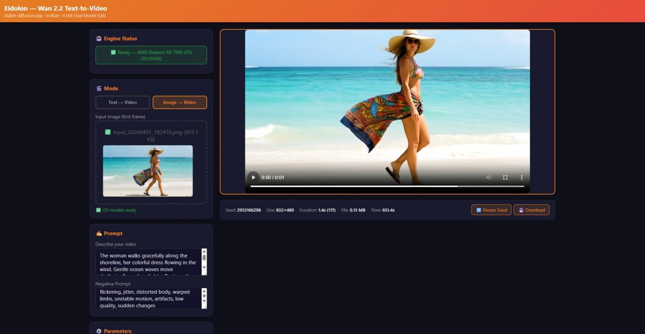 Wan 2.2 Image Video Pro
