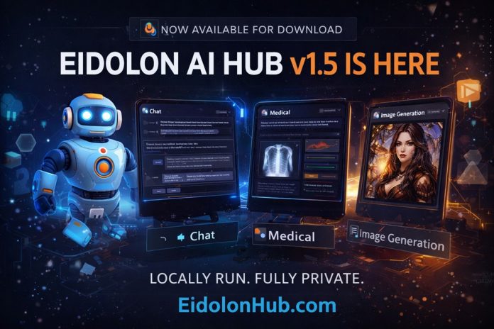 Eidolon AI Hub v1.5 is now available