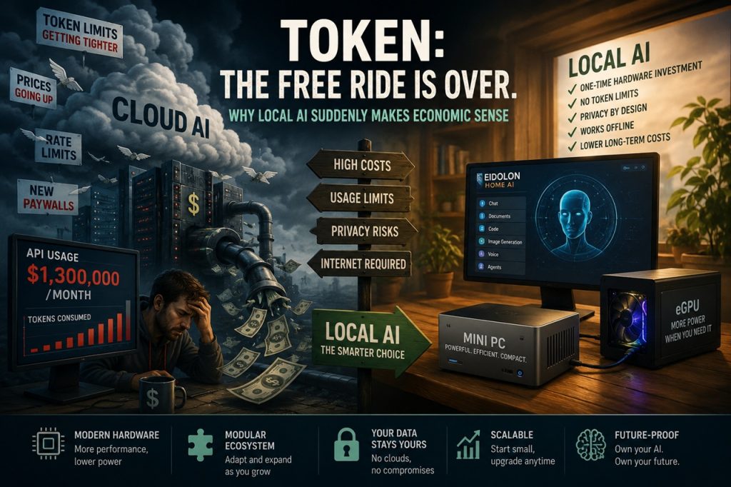 Token: The Free Ride Is Over. Why Local AI Suddenly Makes Economic Sense